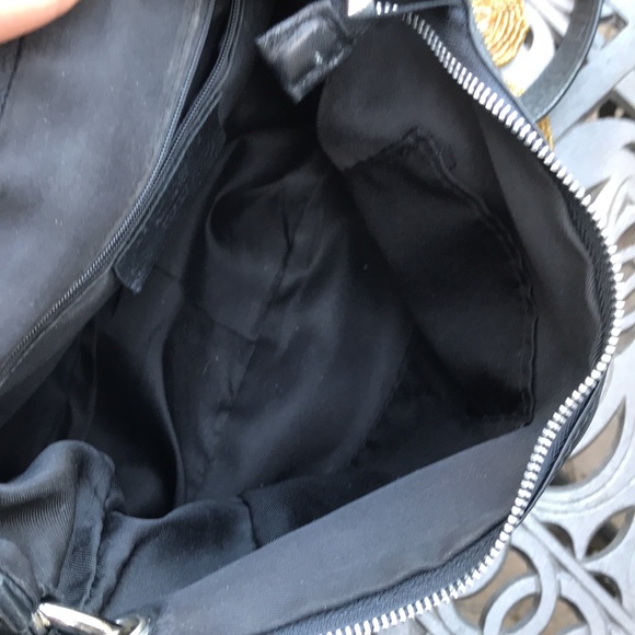 LAVORAZIONE Artigianale Italian Leather Crossbody Motorcycle Purse Fringe Zipper - Picture 7 of 13